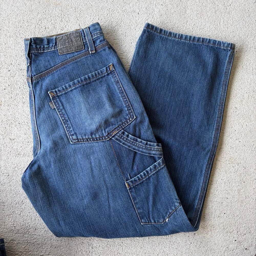 Vintage y2k Levi's SilverTab Carpenter Jeans Men's Blue Denim